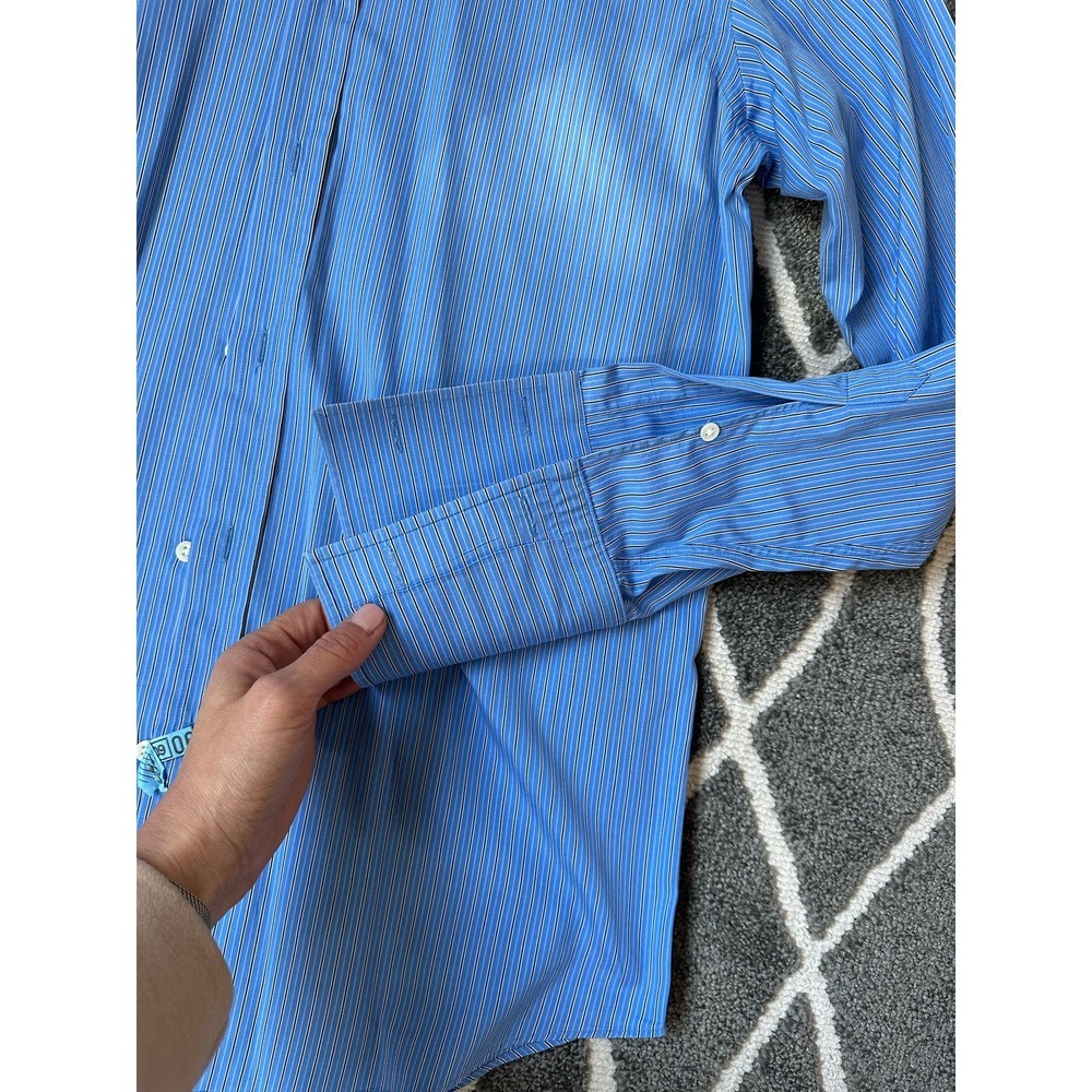 Ralph Lauren black Label French Cuff Shirt 15 - Picture 3 of 4